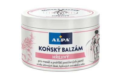 Alpa koňský balzám hřejivý 250 ml